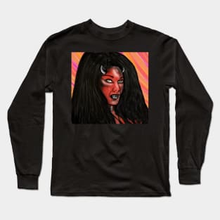 Devil Girl Long Sleeve T-Shirt